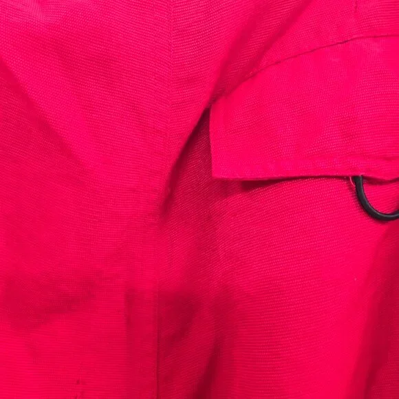 Vintage Fox Racing Red Sports Pants Size 34 Cargo Pockets - Picture 9 of 16